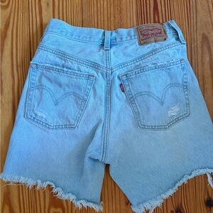 Levi's Light 501s Denim Shorts